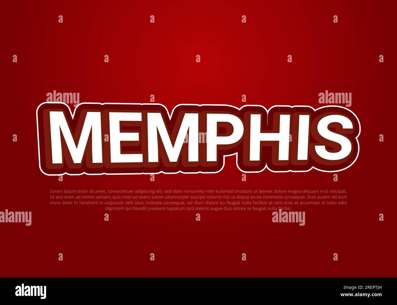 Crunchy text effect template with 3d bold style use for logo Pro Vector Stock Vector