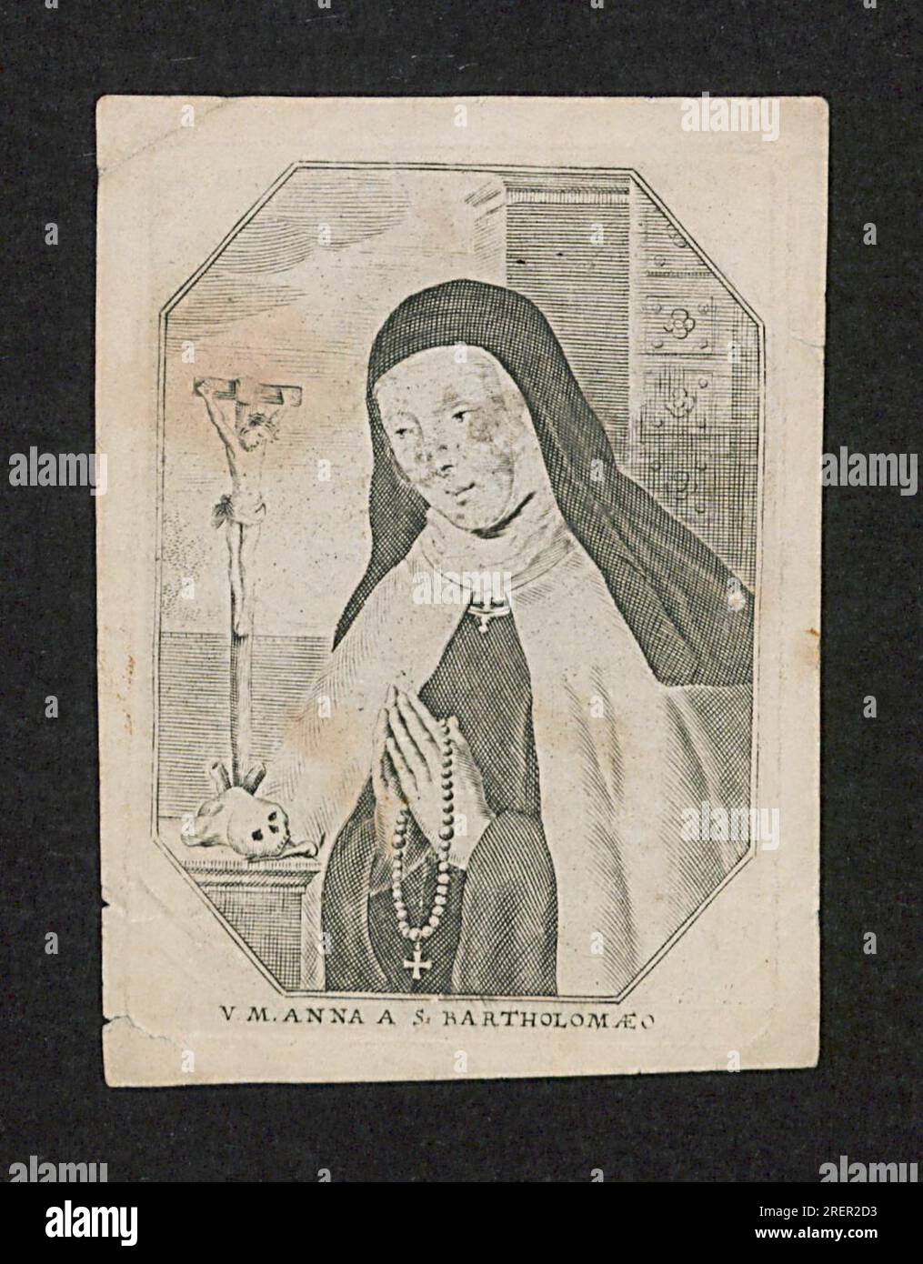 Anne of Saint Bartholomew 16101850 by Cornelis Galle the Elder Stock