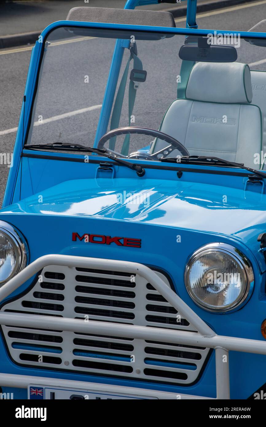 mini moke fun car. classic mini moke motor car. mini moke kit car Stock ...