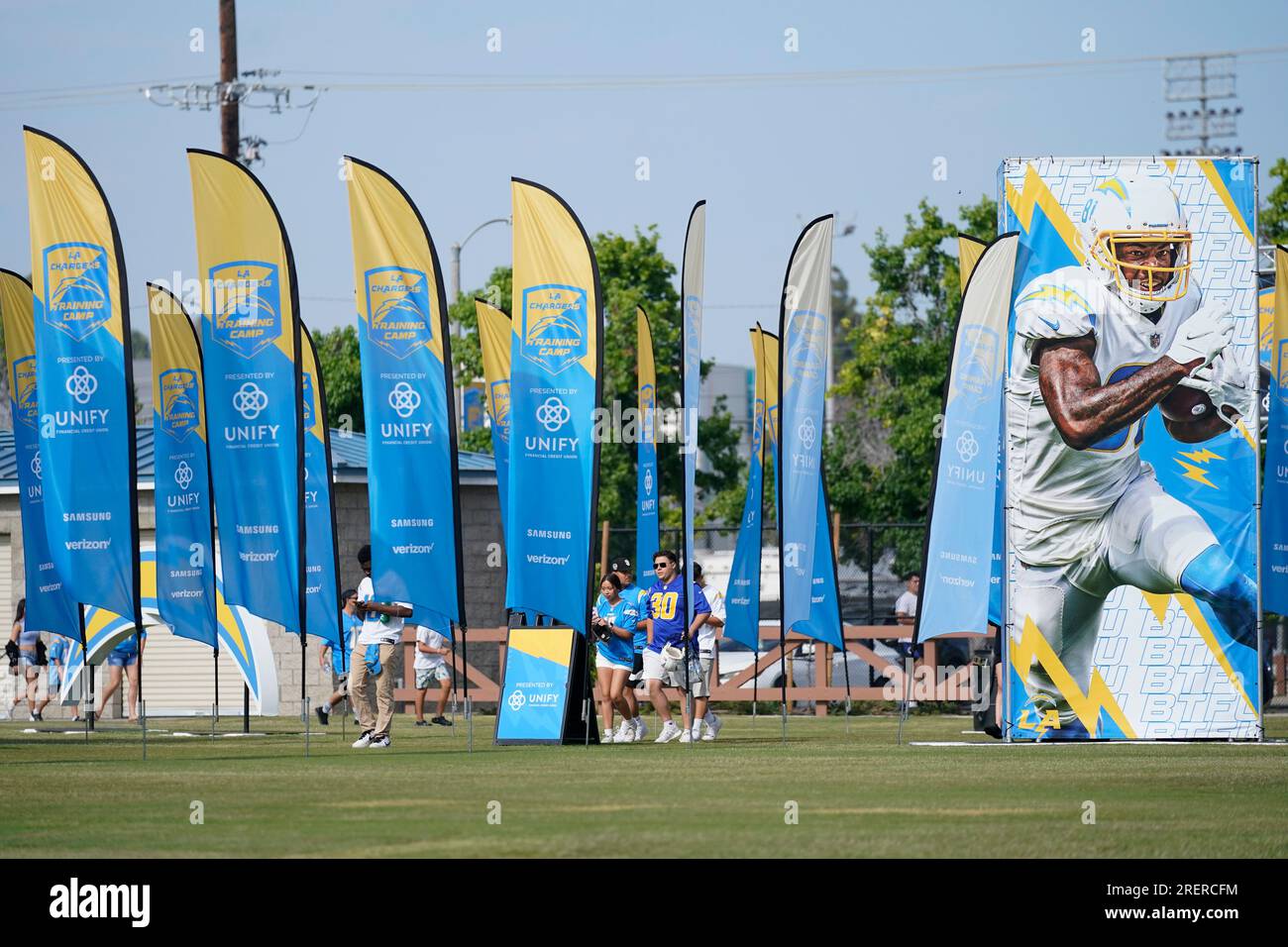 Los Angeles Chargers open training camp in Costa Mesa - Los