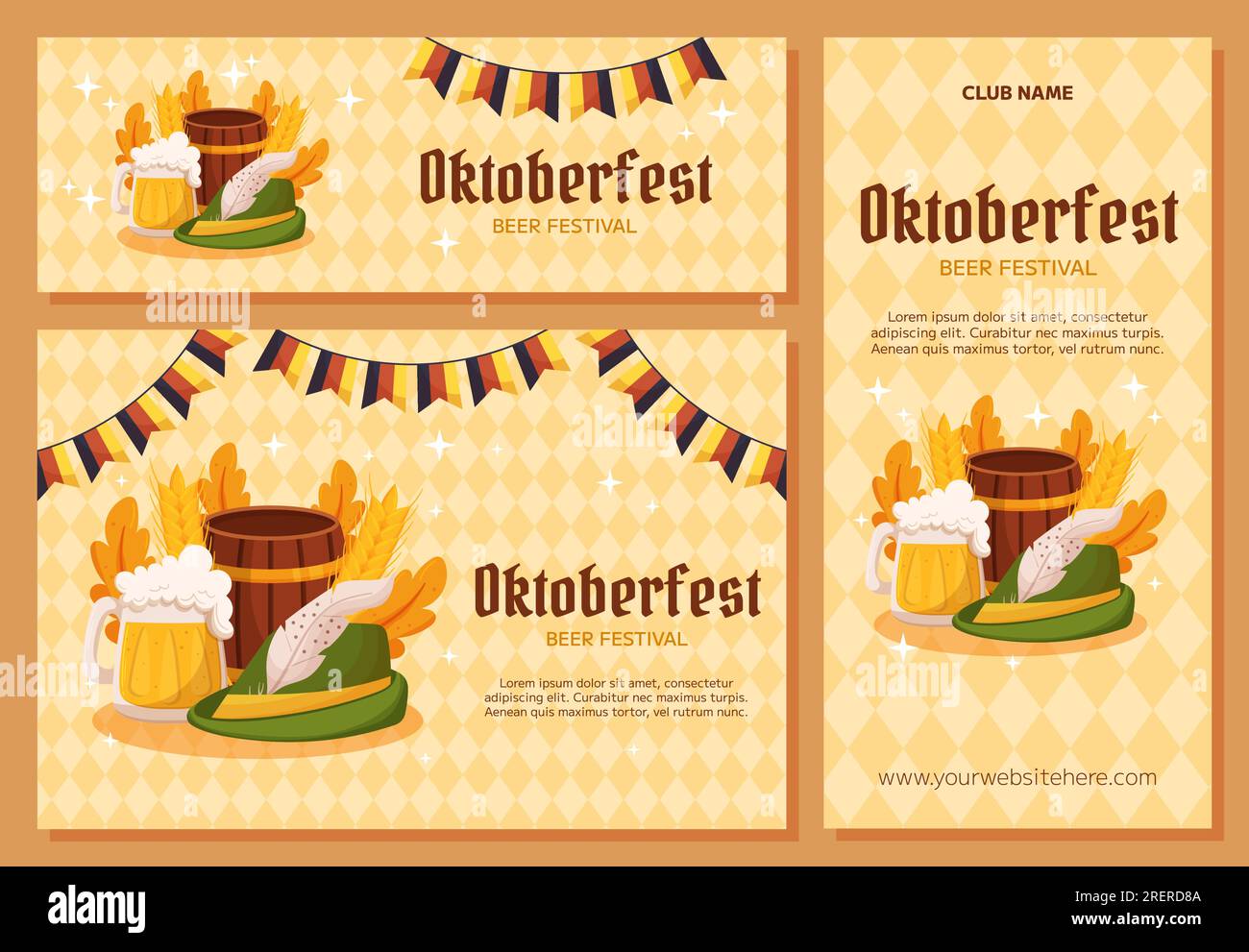 Oktoberfest Beer Hat Yellow Oktoberfest Beer Hat Yellow