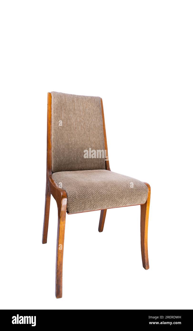 Vintage chair soft fabric hi-res stock photography and images - Alamy