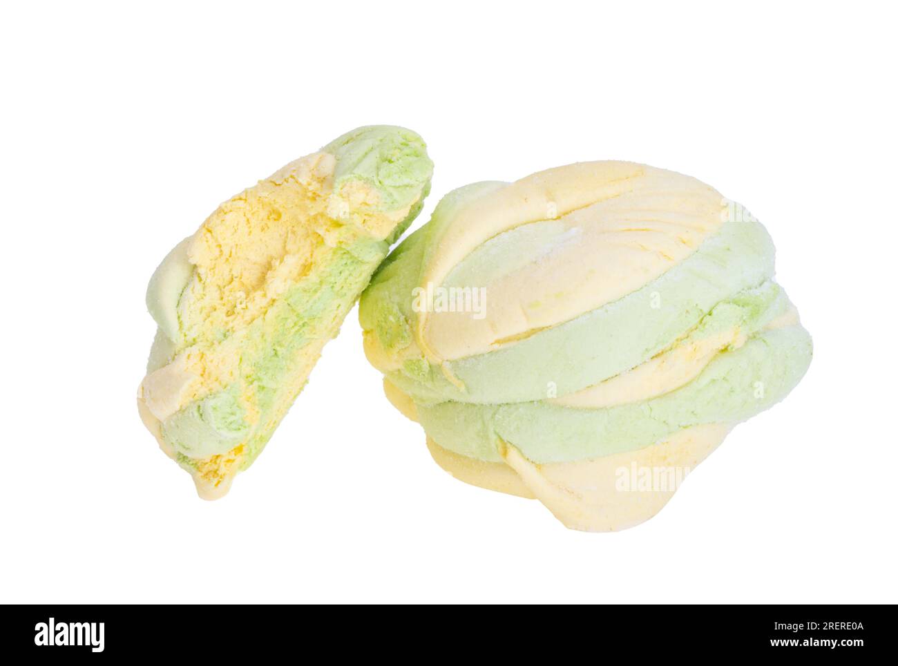Marshmallow isolated on white background Stock Photo - Alamy