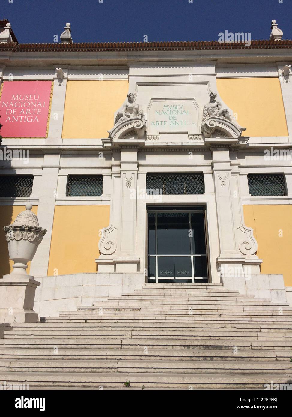 Museu Nacional de Arte Antiga entrance, Lisbon Stock Photo Alamy