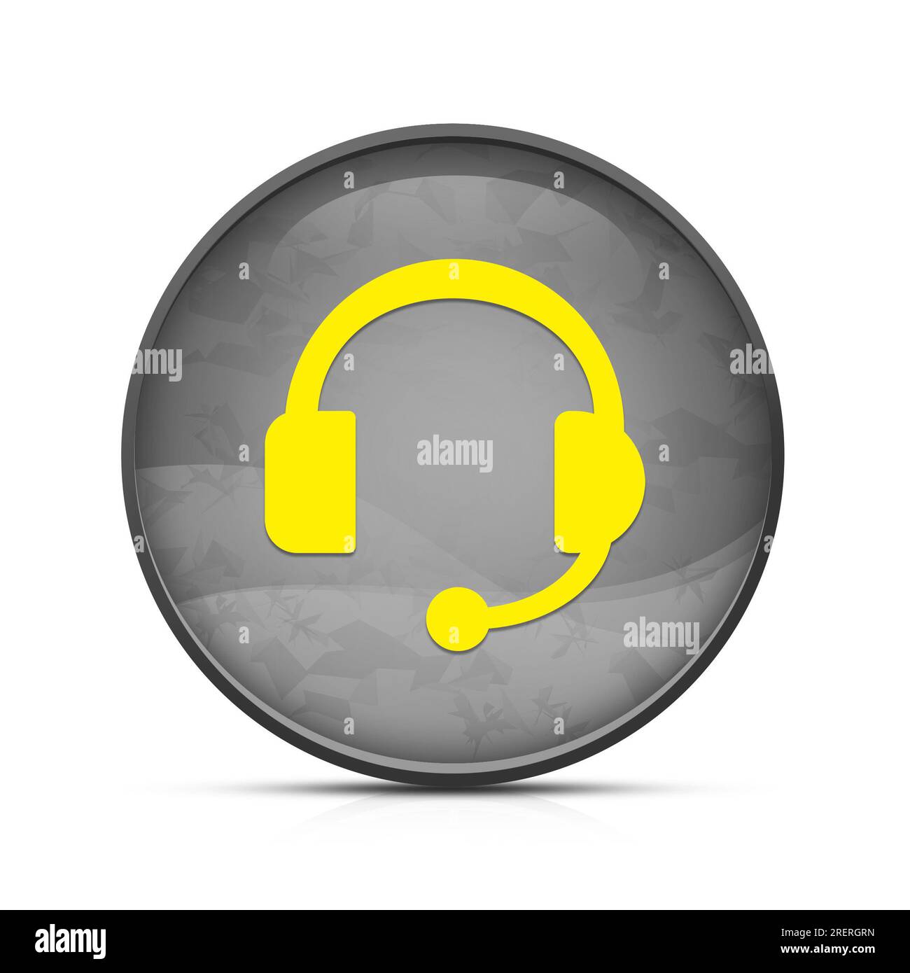 Black silhouette dj headphone hi-res stock photography and images - Alamy