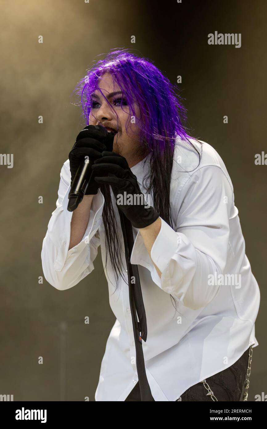 Twin Lakes, USA. 28th July, 2023. Kim Dracula (Samuel Wellings) during the "Life Is But A Dream