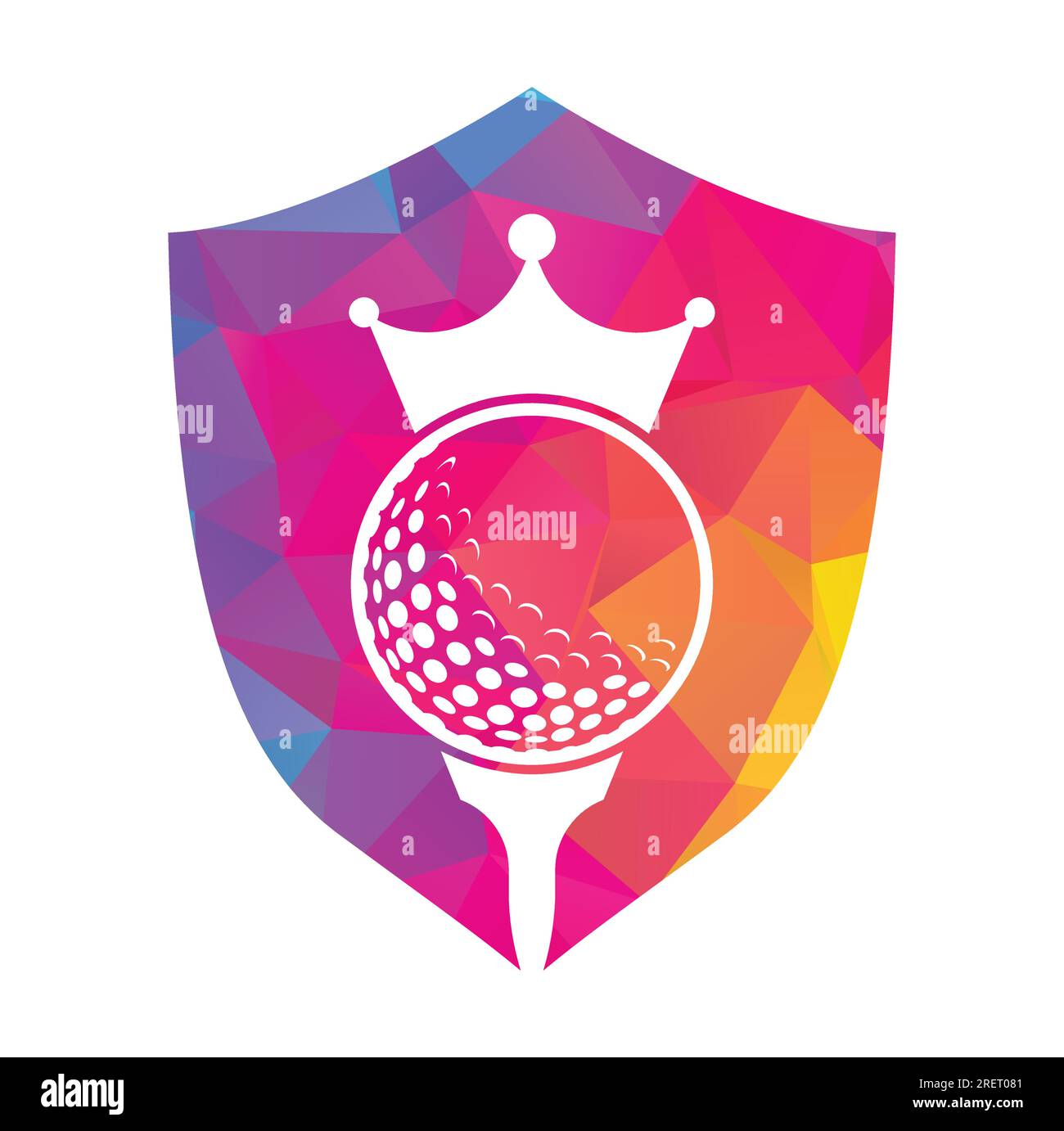 Golf championship logo Stock Vector Images - Alamy
