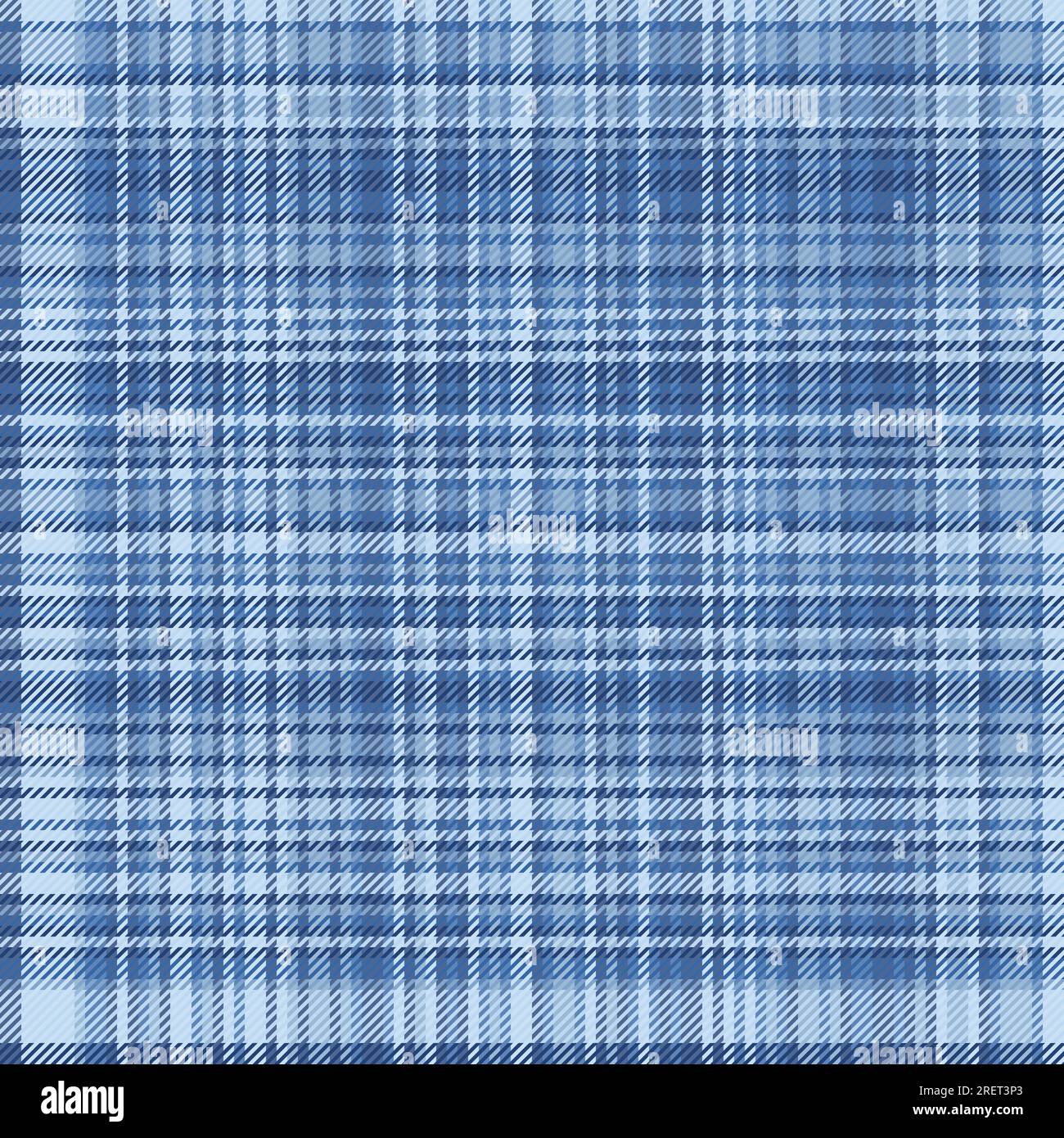 Blue plaid pattern background Royalty Free Vector Image
