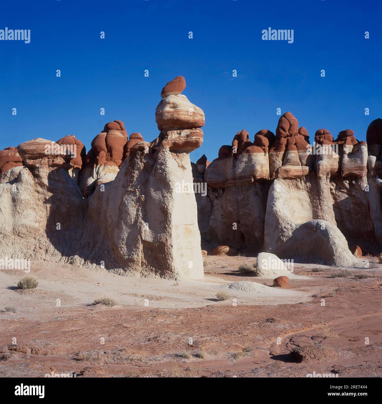 Blue Canyon, Hopi Reservation, near Tuba City, Arizona, USA Stock Photo