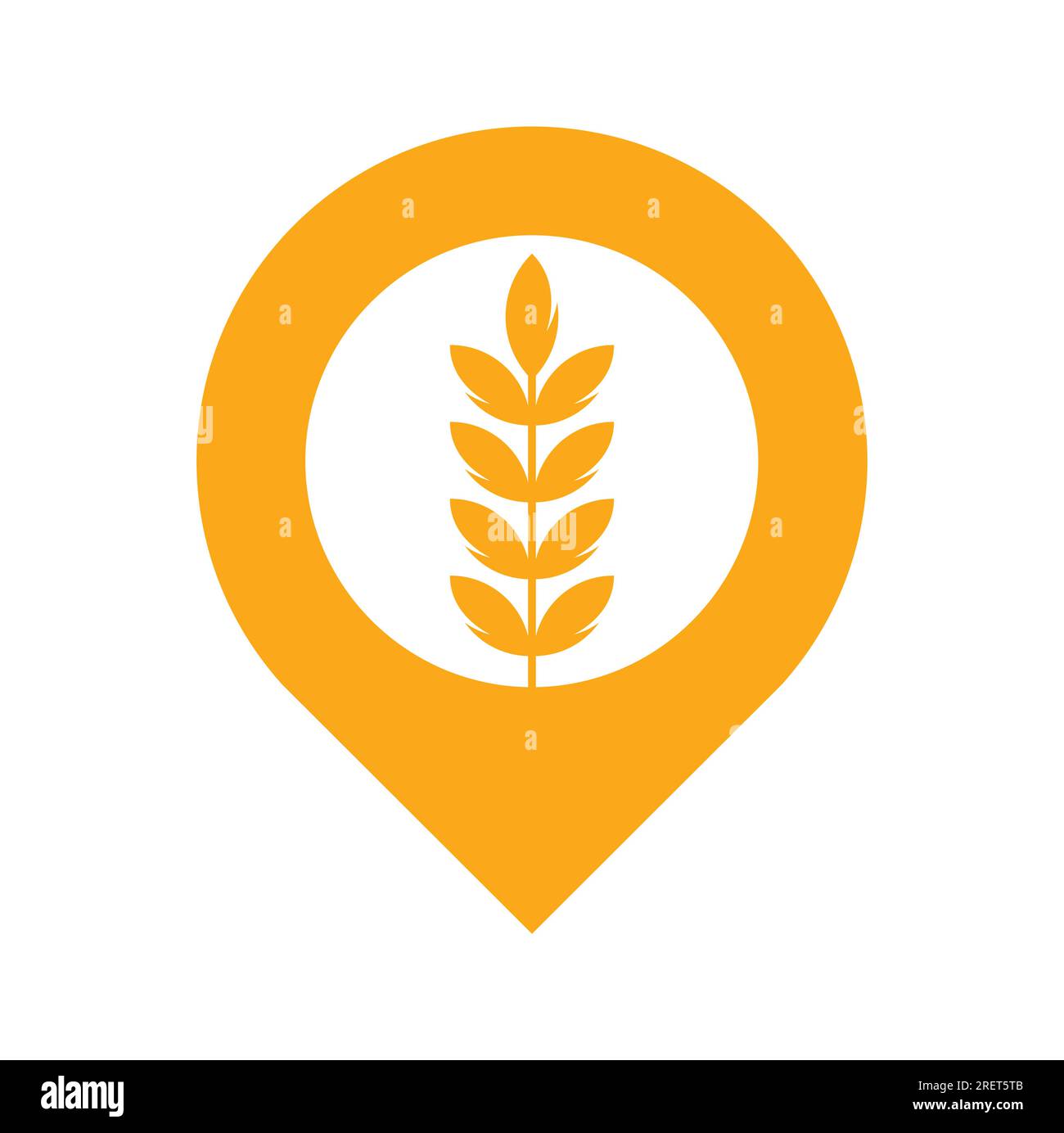 Map of rice farming Cut Out Stock Images & Pictures Alamy