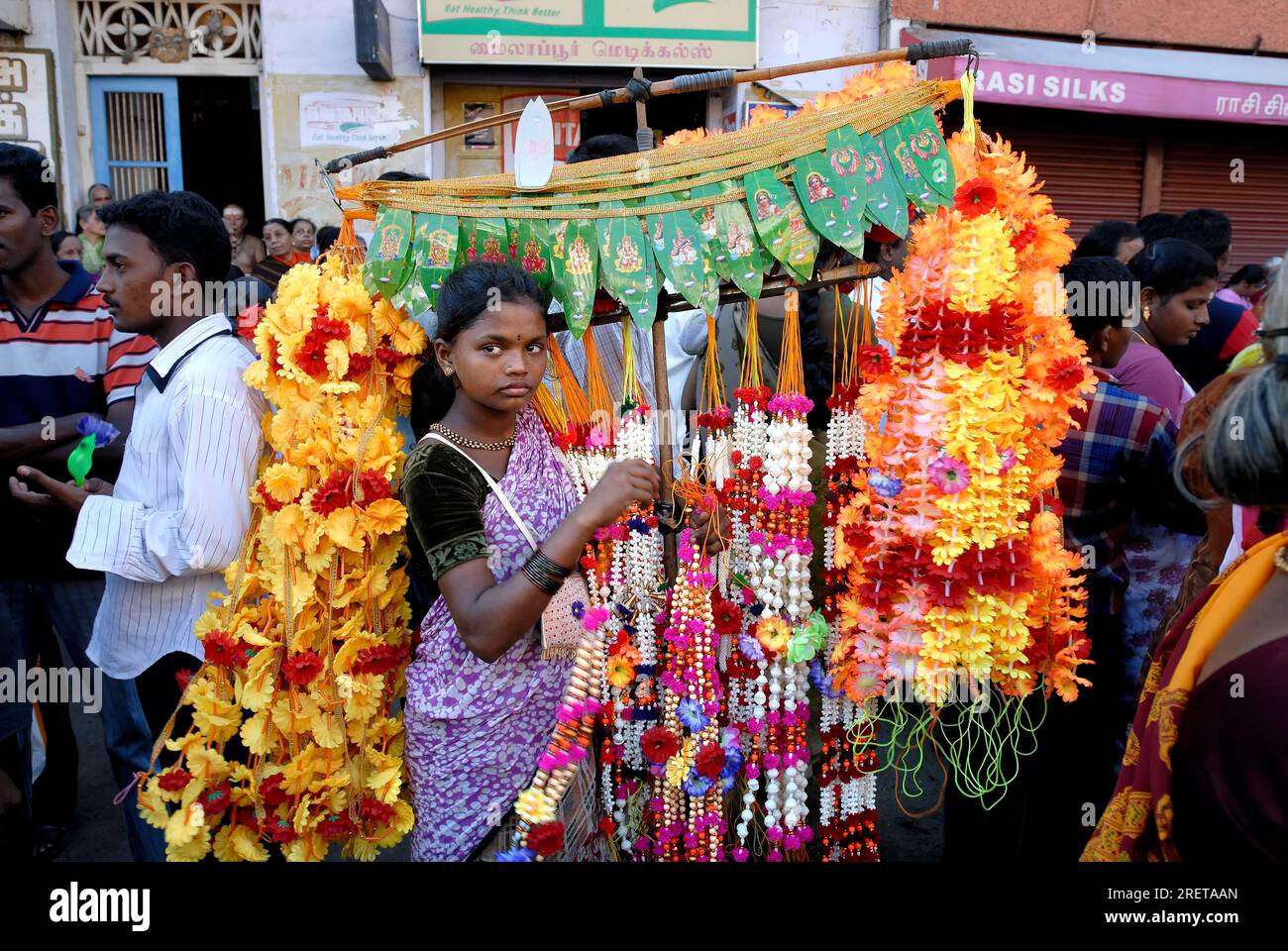 Indian girl chennai hi-res stock photography and images - Alamy
