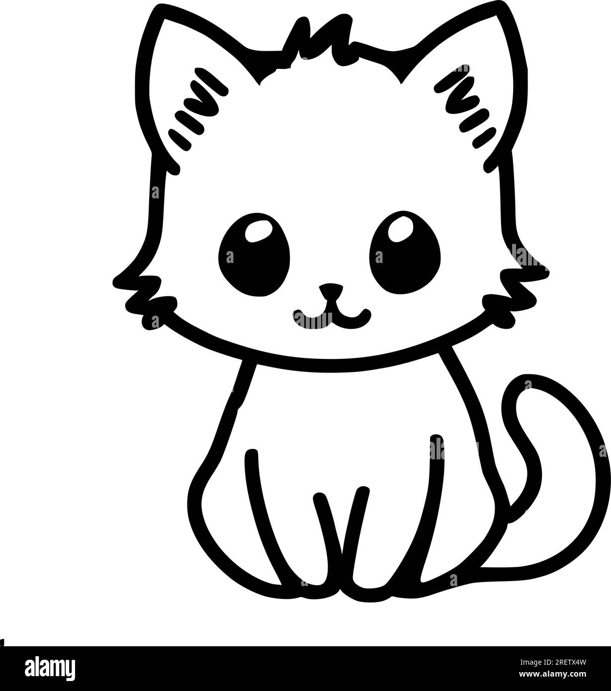 Cat Vector Sketch . Delightful Cat Vector Sketches for EyeCatching Artwork, Cat Vector Sketches