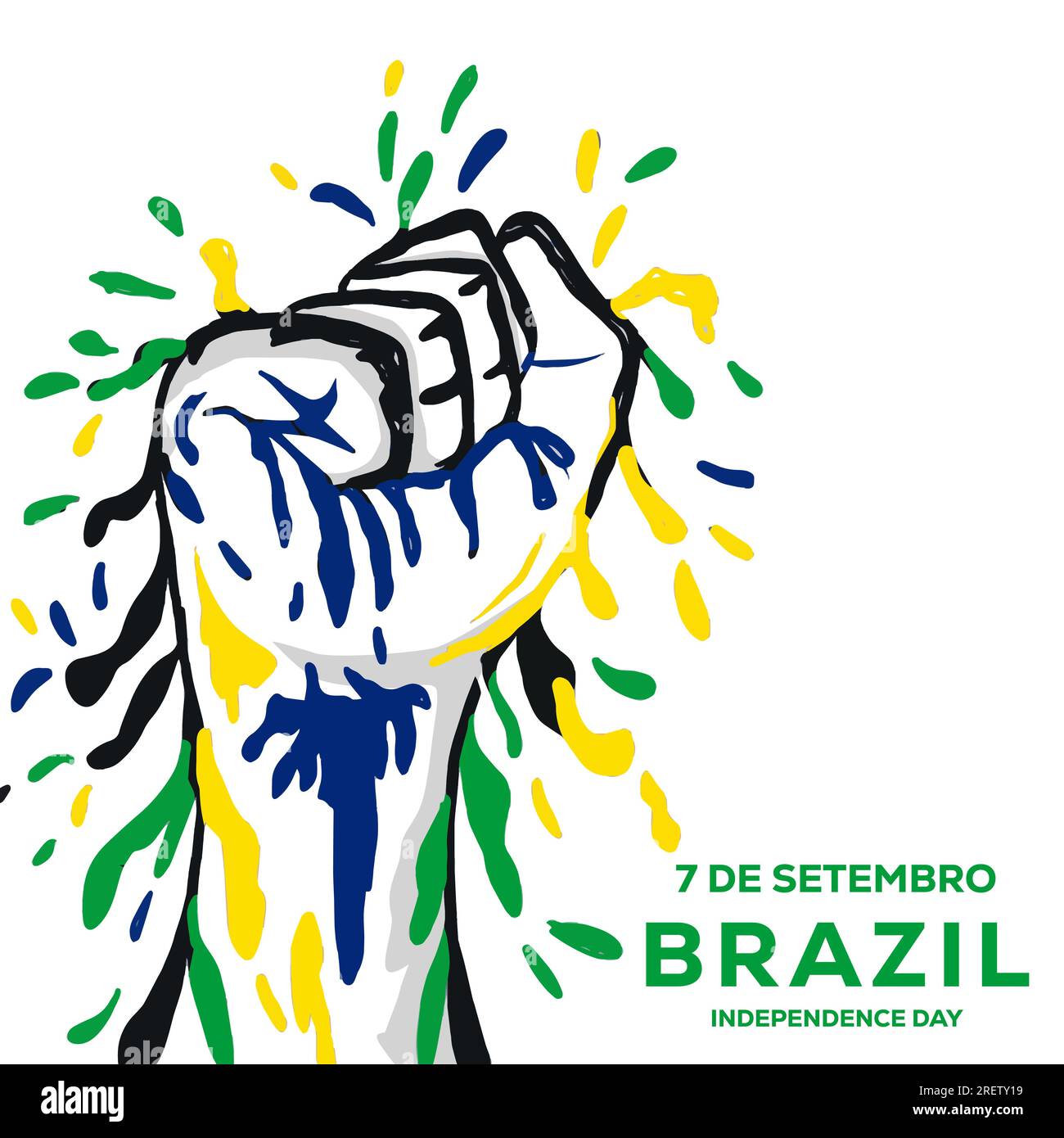 vector 7 de setembro brazil independence day celebration Stock Vector ...