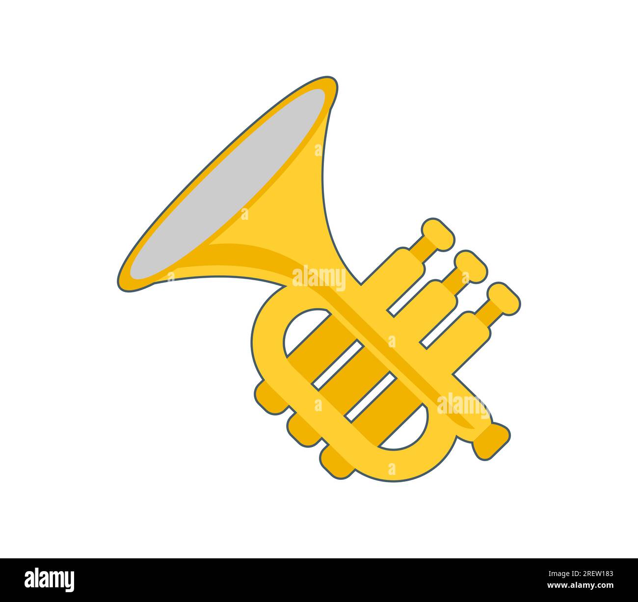 mardi gras trumpet