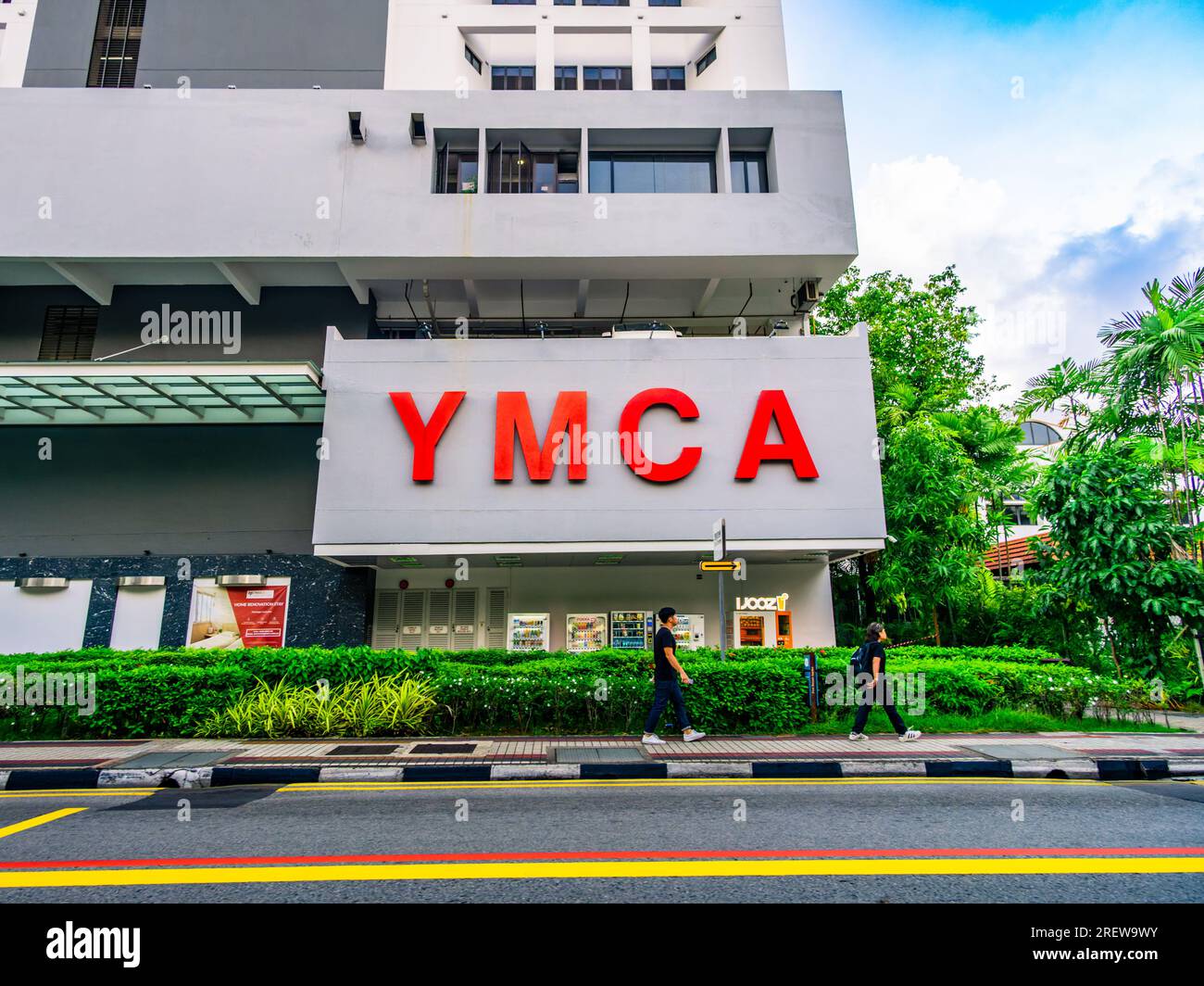 The YMCA Building is the current headquarters of YMCA of Stock Photo