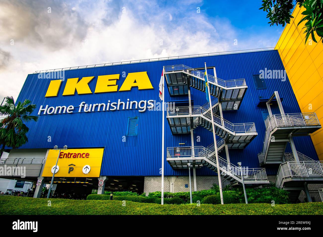 IKEA Tampines Store. The company is the worlds largest furniture