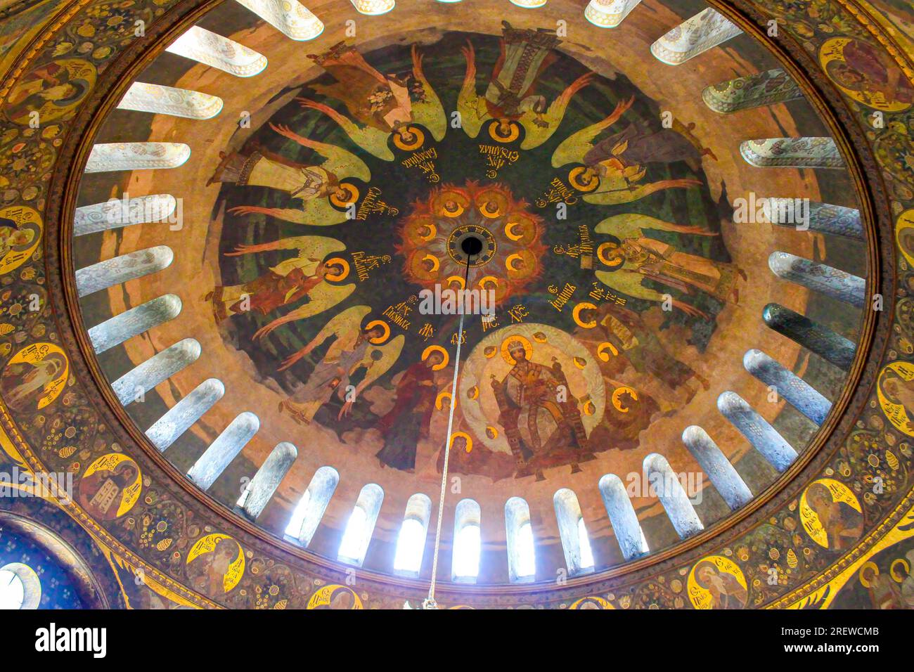 Inside ancient church icons saints hi-res stock photography and images ...