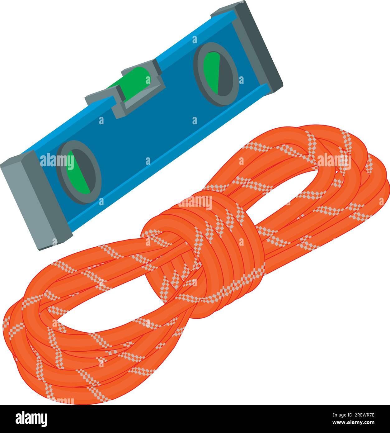 Folded rope Stock Vector Images - Alamy