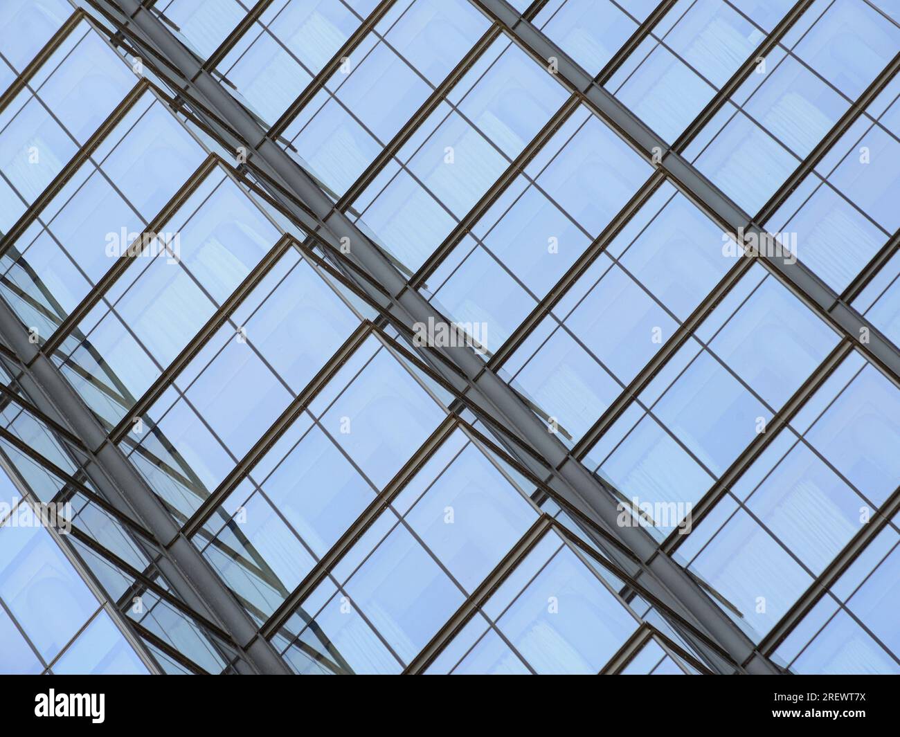Abstract of a commercial building in Grand Rapids, Michigan Stock Photo