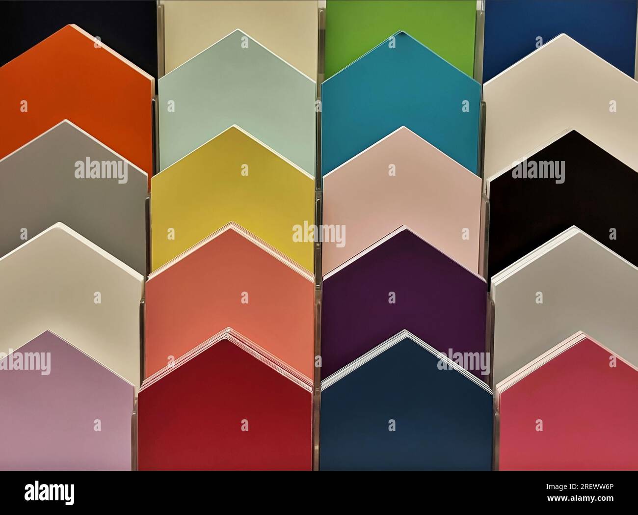Mint color guide book cards samples. Color theme palettes or color