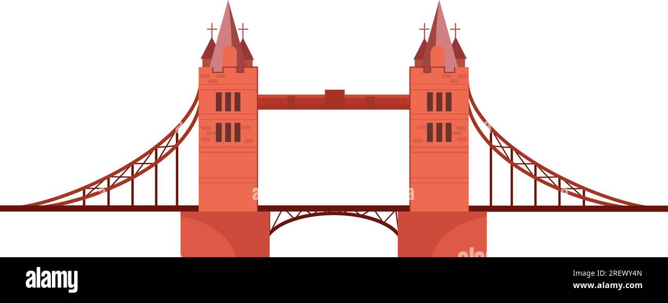 Tower bridge vector illustration Stock Vector Image & Art Alamy
