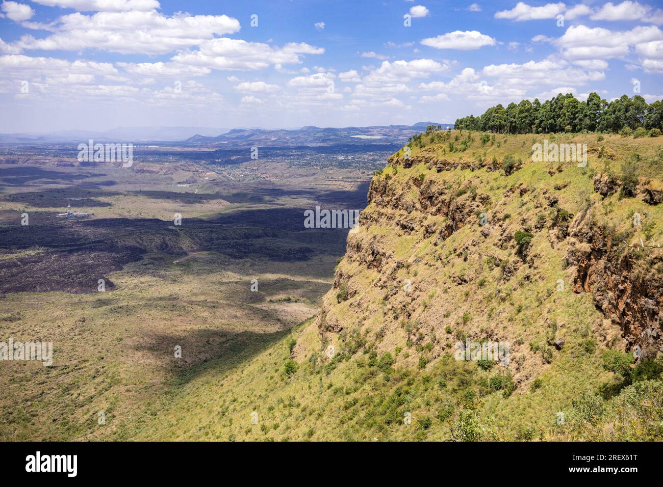 Menengai Crater is a massive shield volcano with one of the biggest ...