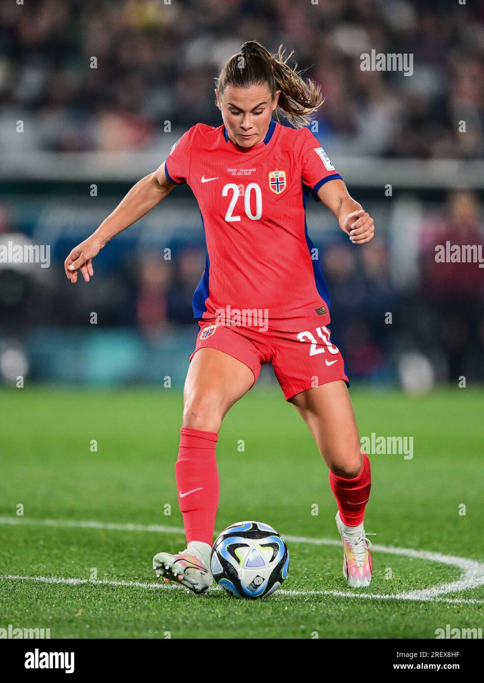 Auckland New Zealand 30th July 2023 Emilie Bosshard Haavi Of Norway Women Soccer Team Seen