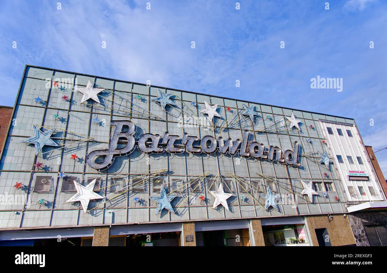 Barrowland ballroom concert hall in the east end of Glasgow Stock Photo