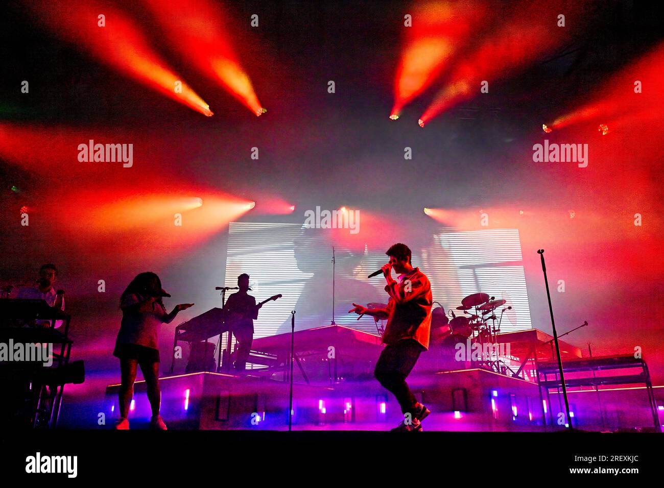 Inverness, Scotland. Friday 28th July, 2023. Bastille.Photo, Brian