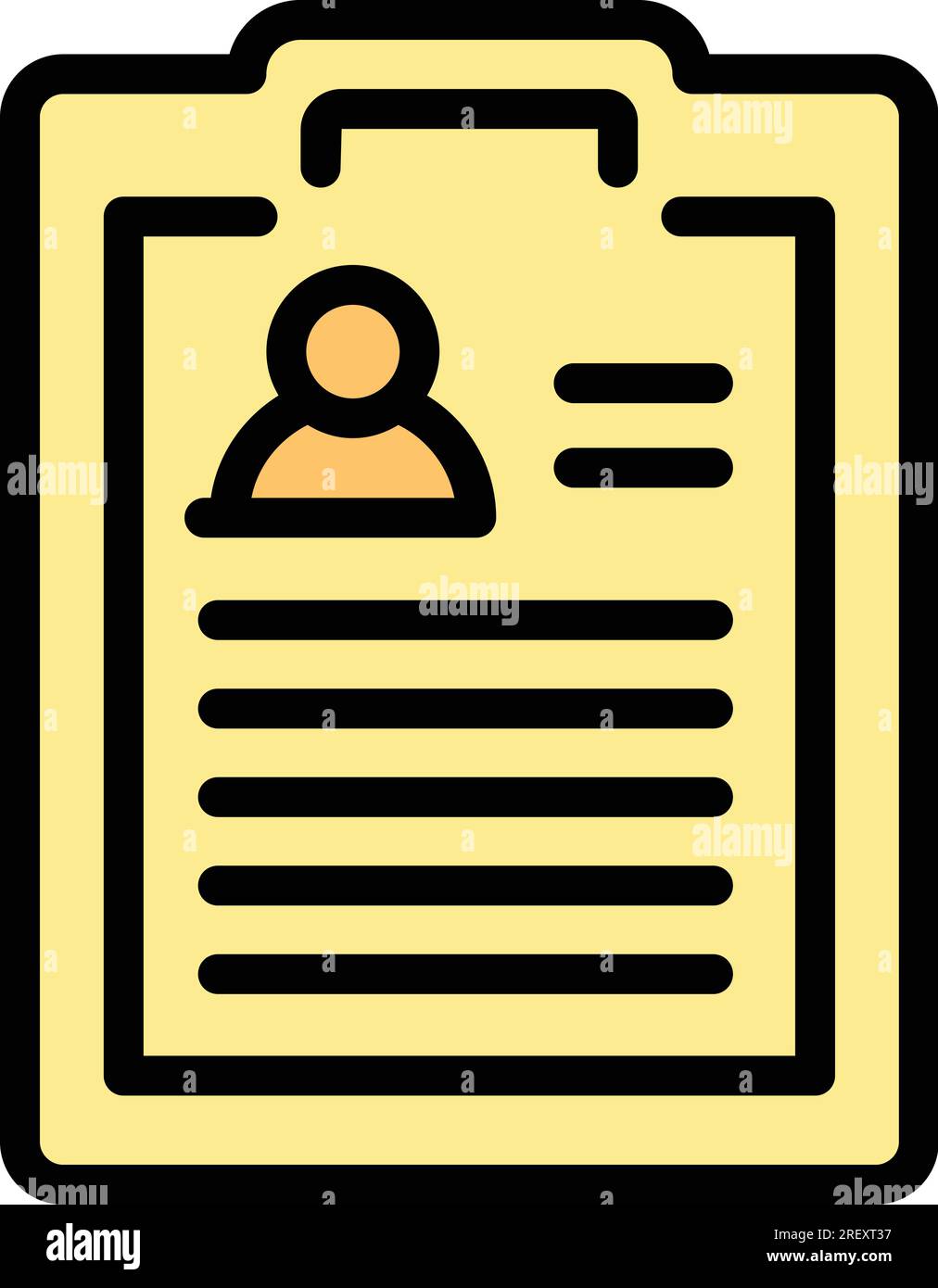 Specialist help clipboard icon outline vector. Medical health. Clinic