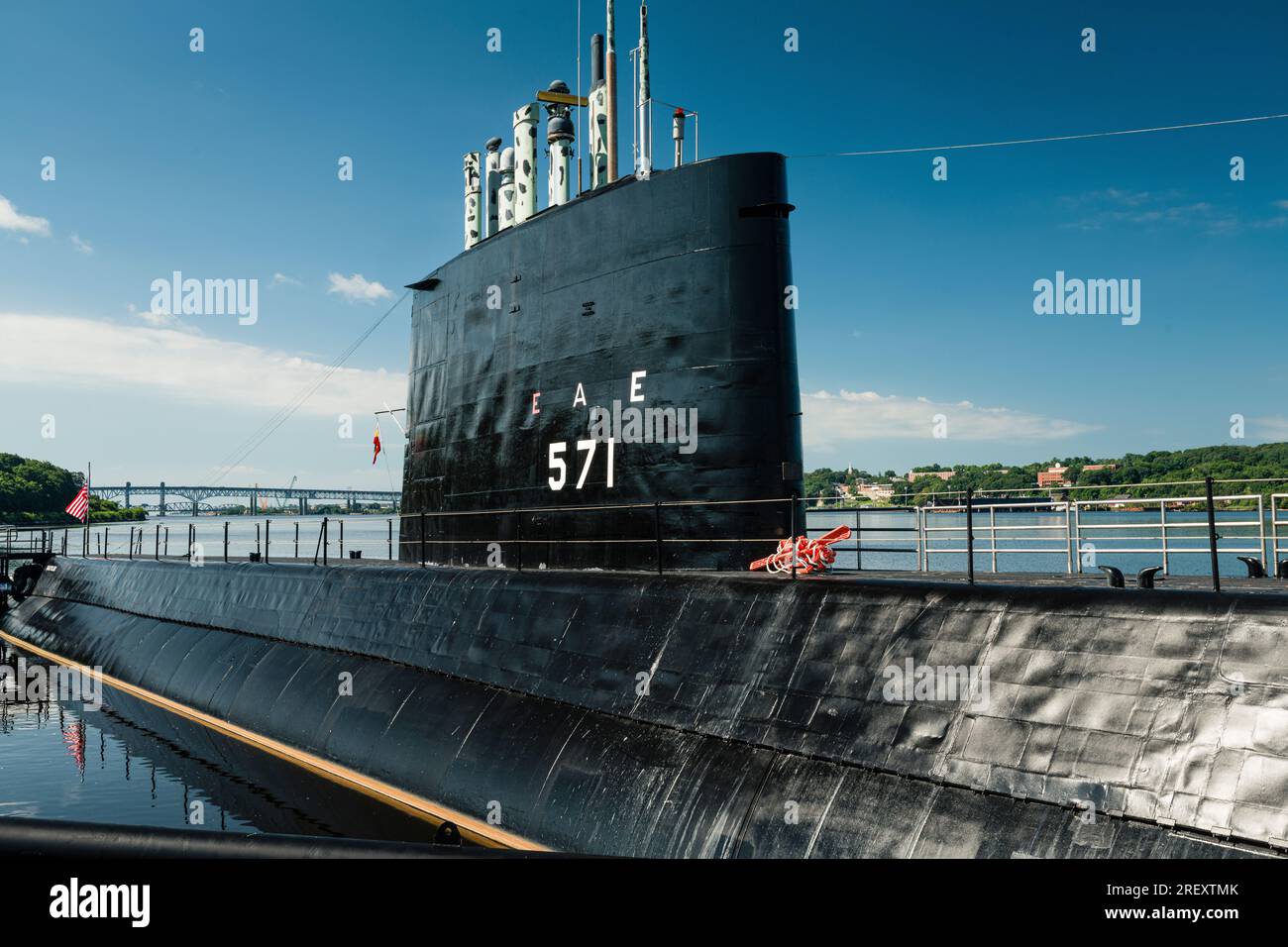 The USS Nautilus (SSN-571) The Submarine Force Library & Museum   Groton, Connecticut, USA Stock Photo