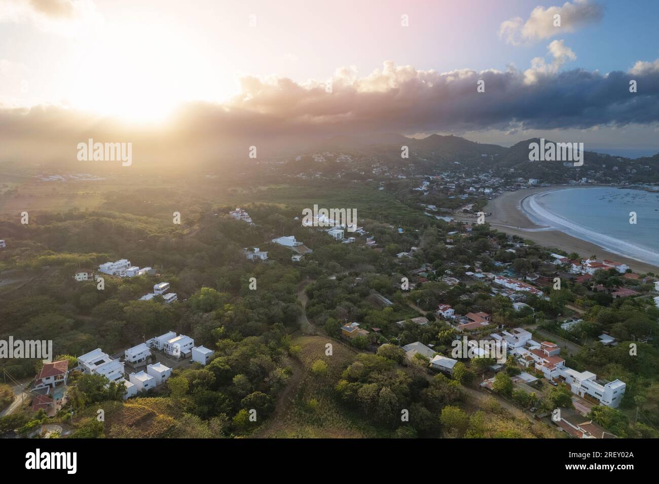 Aerial view over san juan hi-res stock photography and images - Alamy