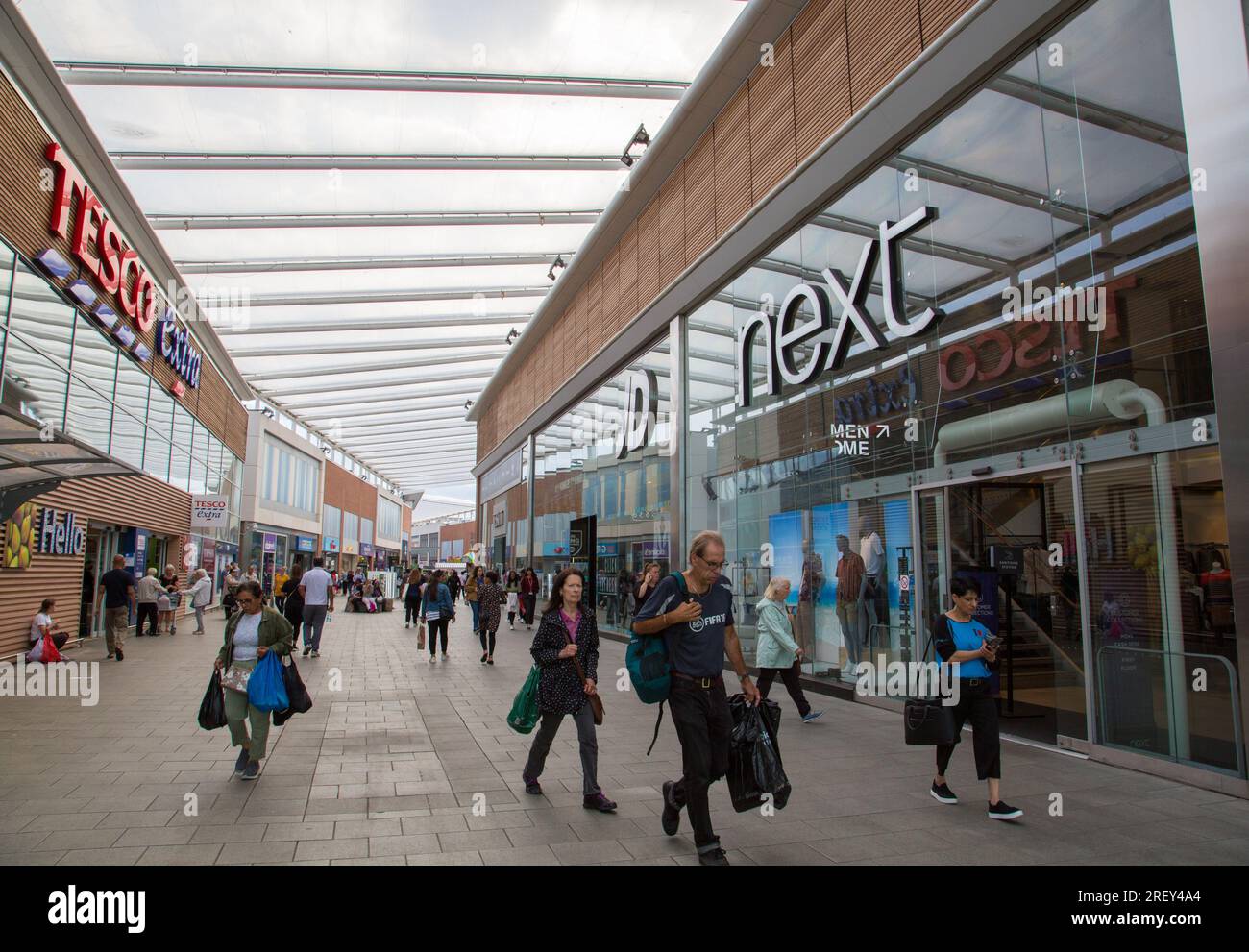 New Square Shopping & Leisure, Cronehills Linkway, West Bromwich B70 7PP Stock Photo
