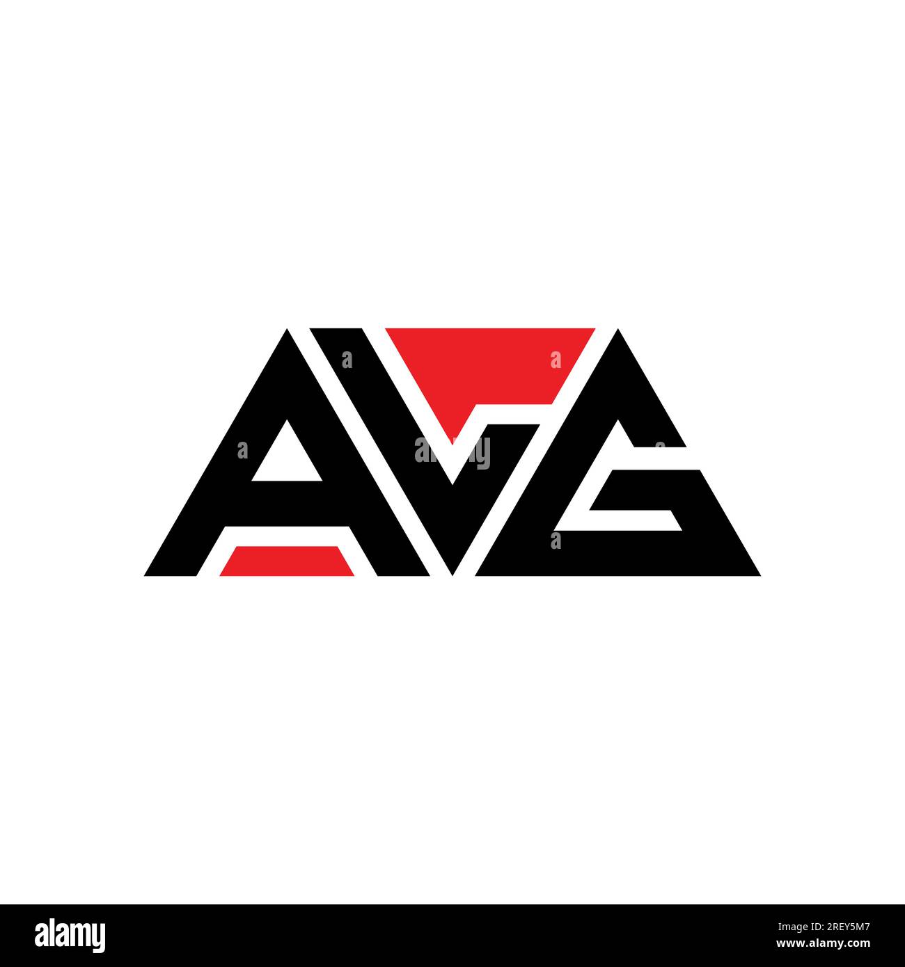 ALG triangle letter logo design with triangle shape. ALG triangle logo