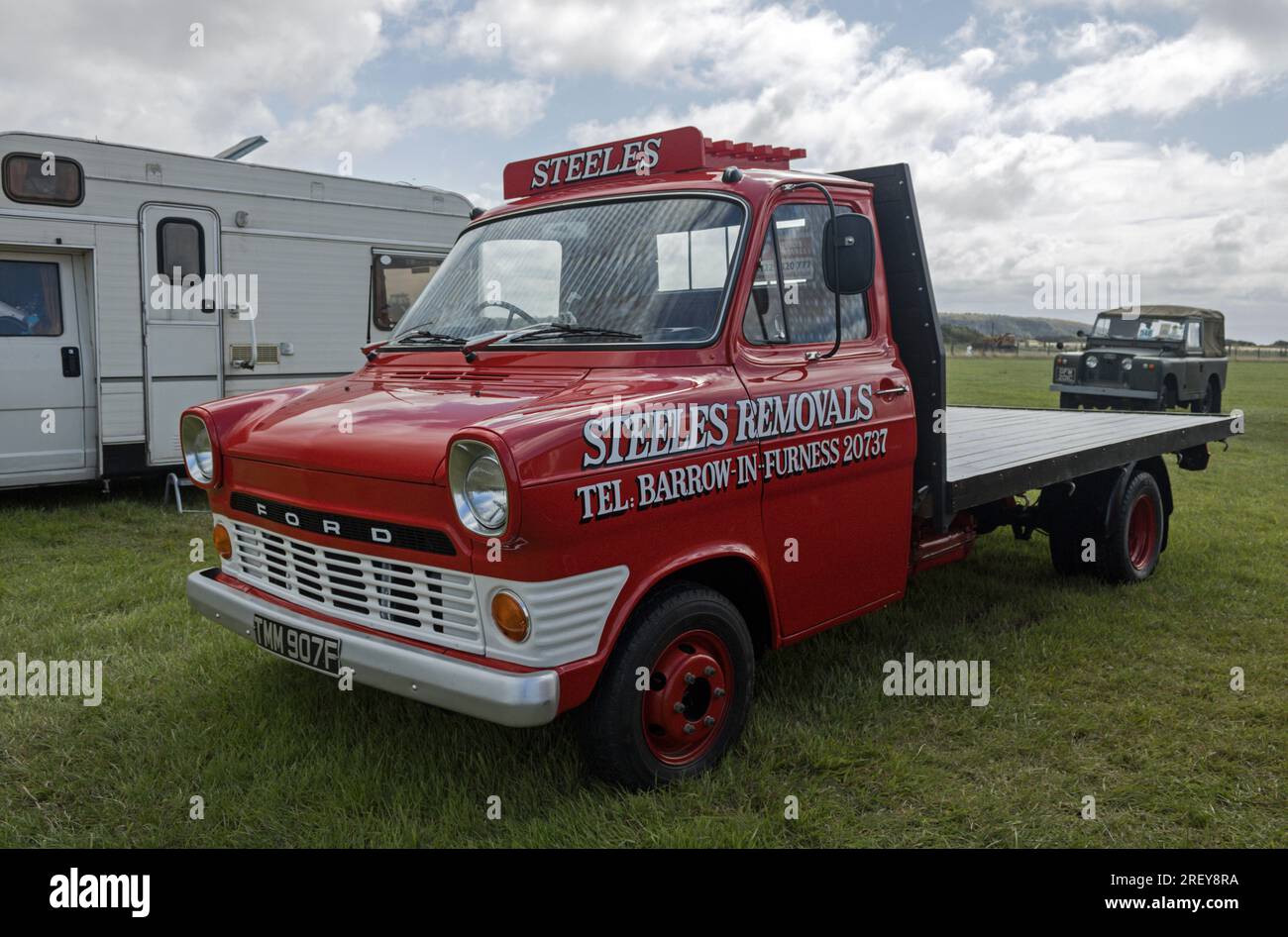 Ford Transit. Cumbria Steam Gathering 2023. Stock Photo