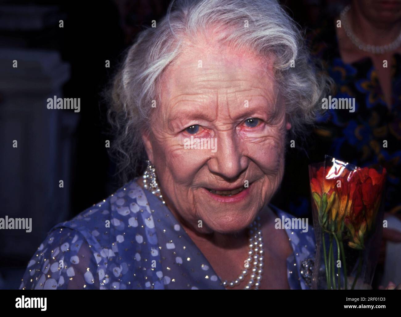 The Queen Mother at the RAF Club 3rd June 1997 Photo by The Henshaw