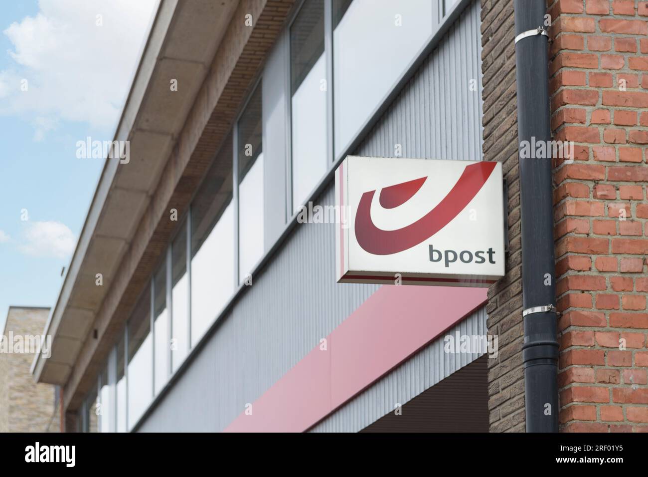 Hasselt. Limburg - Belgium 20-12-2021. B Post - facade of the building ...