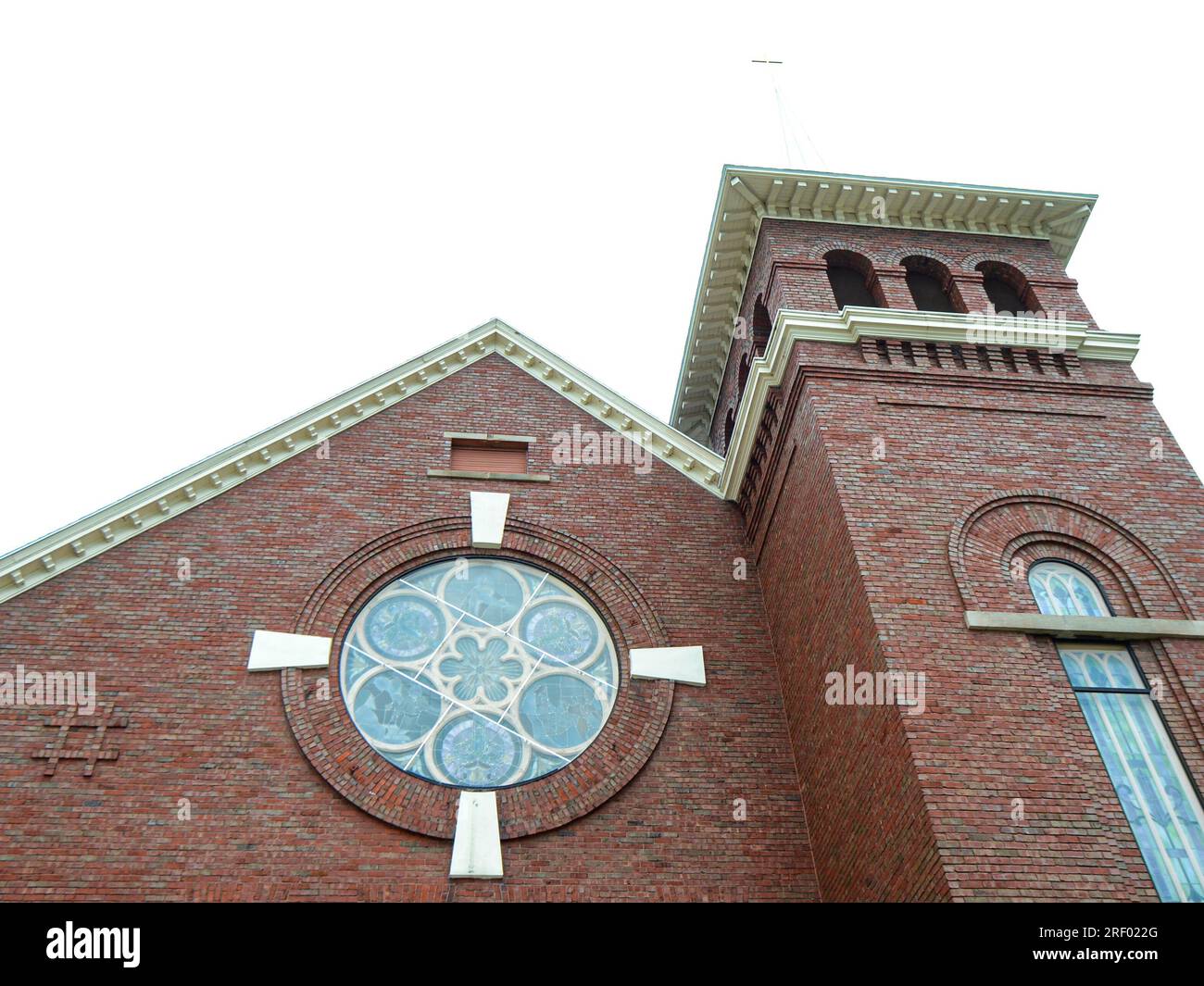 First Presbyterian Church in Cadillac, Michigan Stock Photo