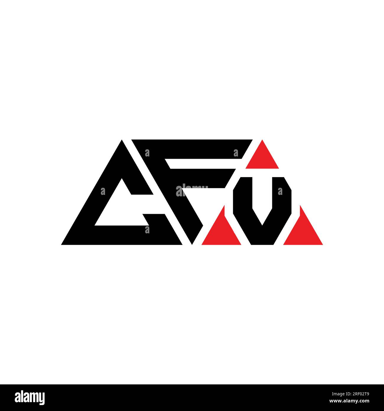 Cfv logo design hi-res stock photography and images - Alamy