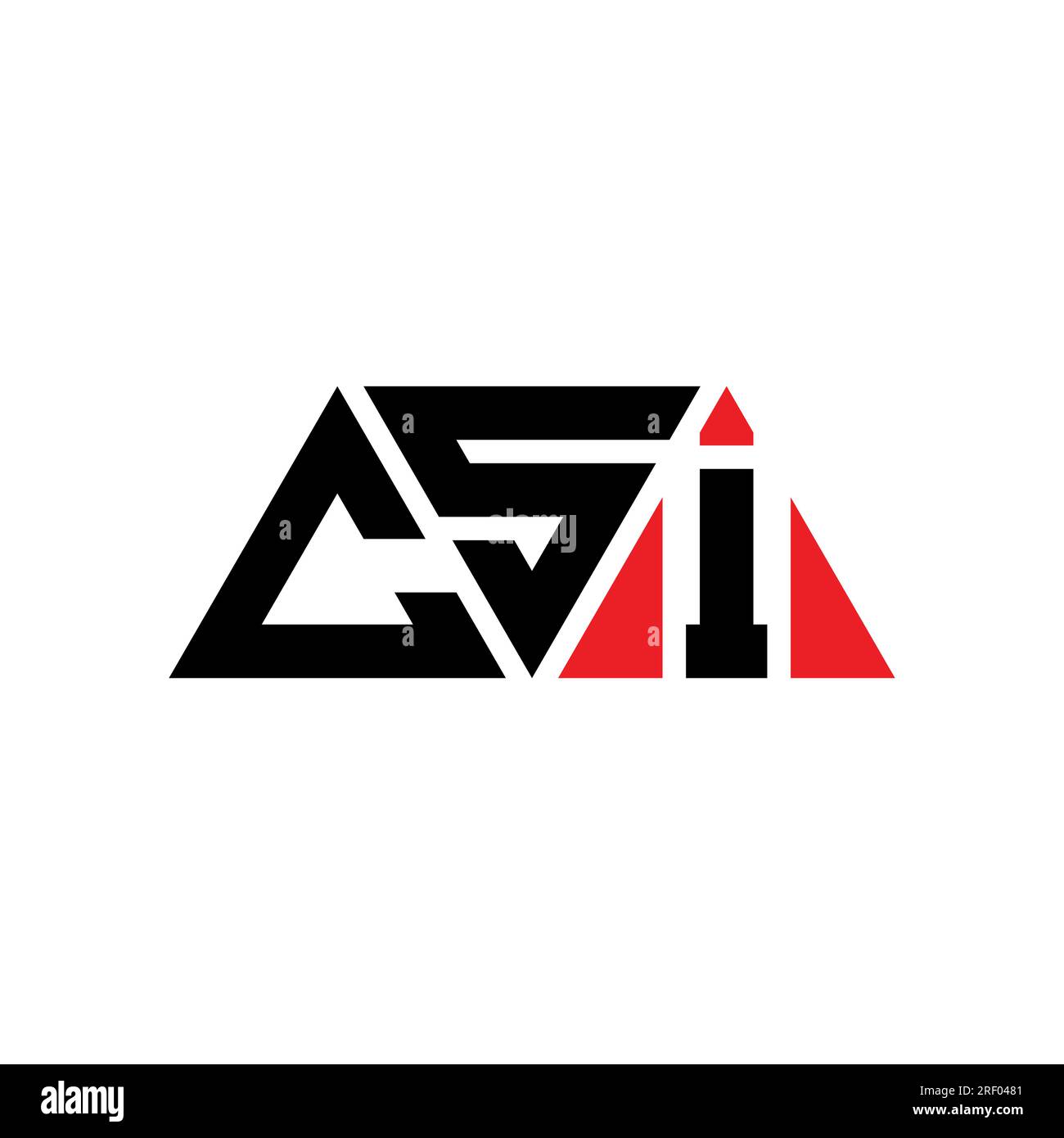 CSI letter creative modern elegant swoosh logo design Stock Vector | Adobe  Stock