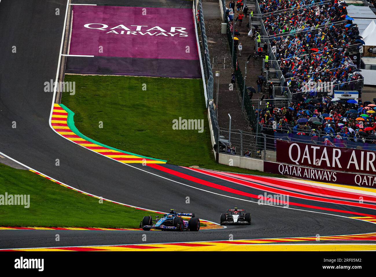 10 Pierre Gasly, (FRA) Alpine F1 Team during the Belgian GP, Spa