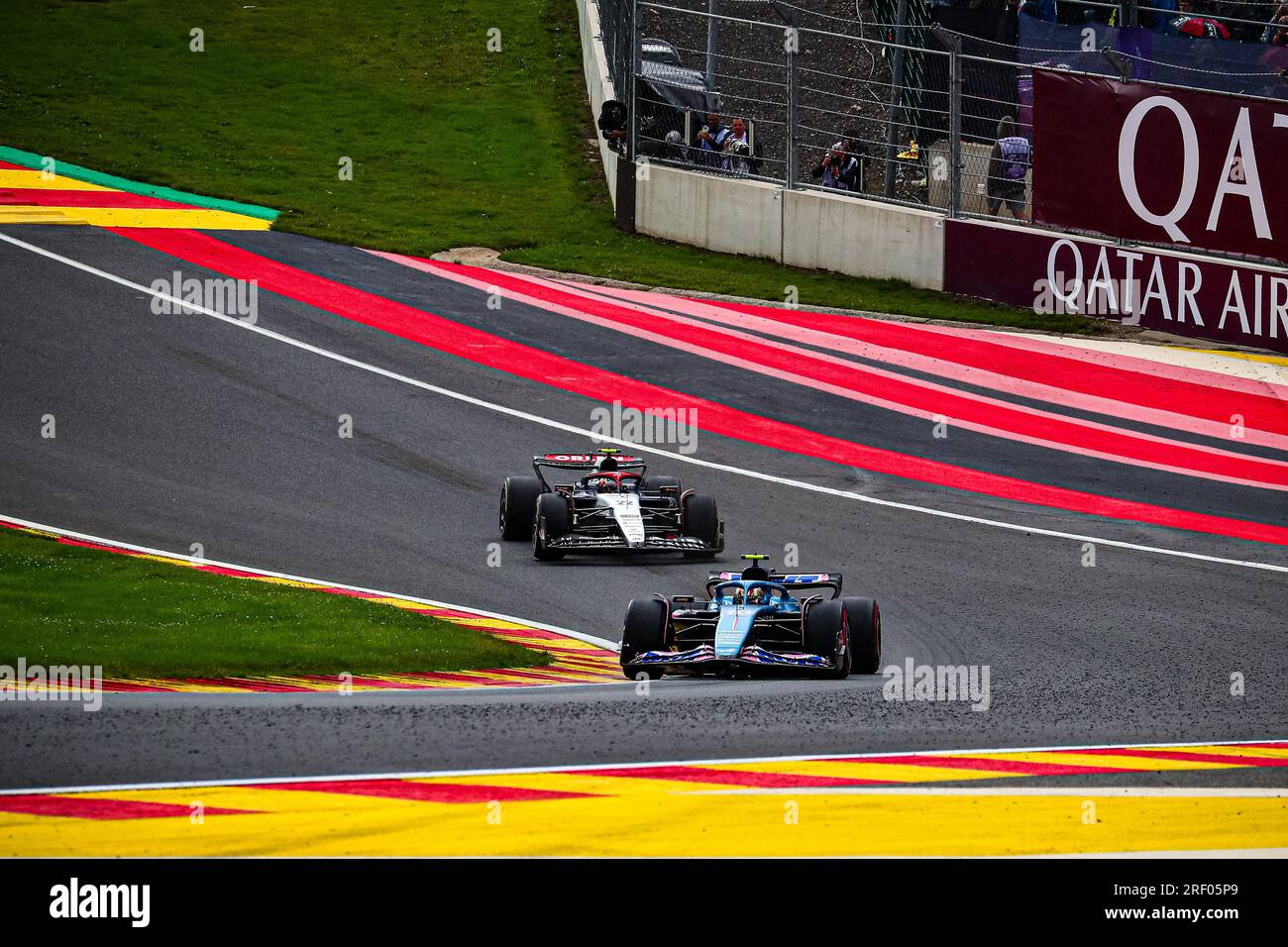 10 Pierre Gasly, (FRA) Alpine F1 Team during the Belgian GP, Spa