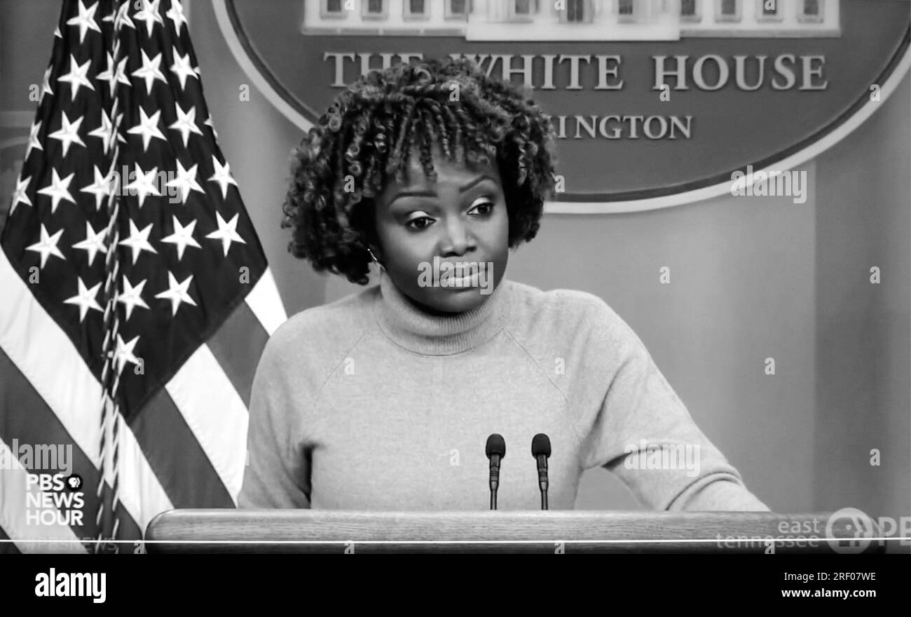 An screenshot of a PBS NewsHour news story on White House