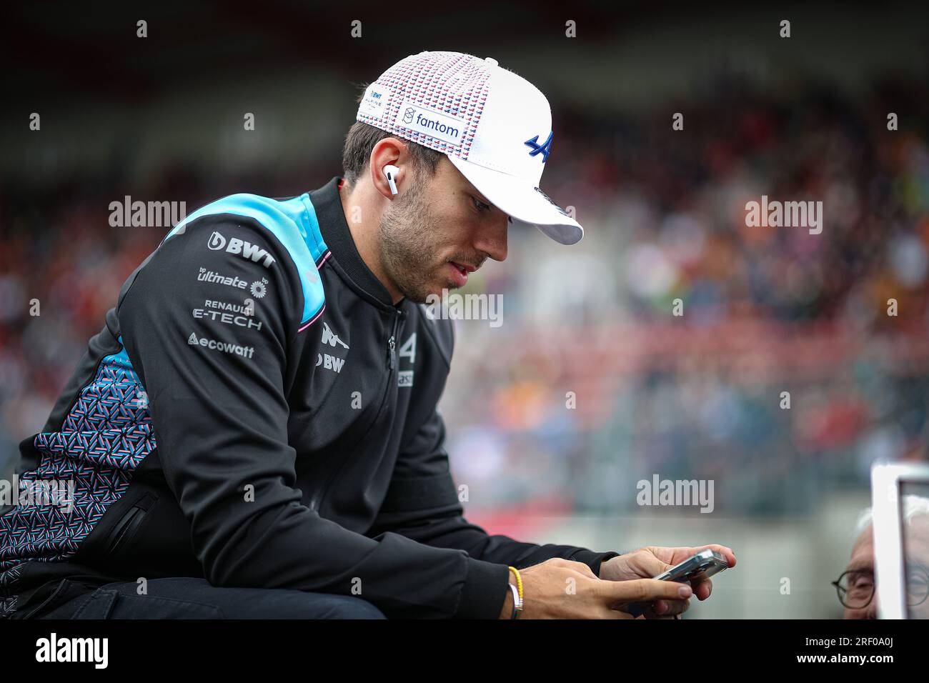 10 Pierre Gasly, (FRA) Alpine F1 Team during the Belgian GP, Spa