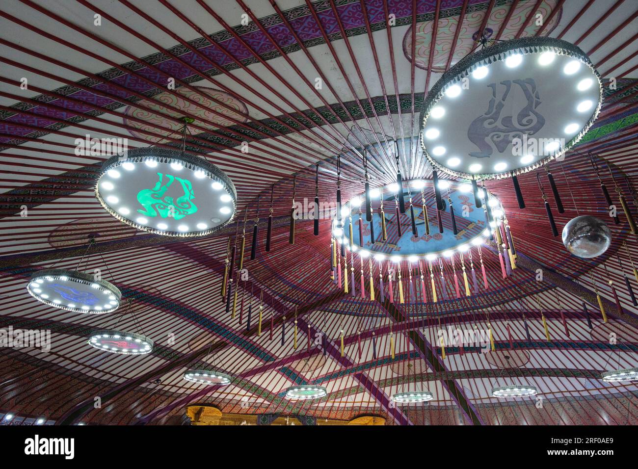 Lights decorations ceiling hi-res stock photography and images - Alamy