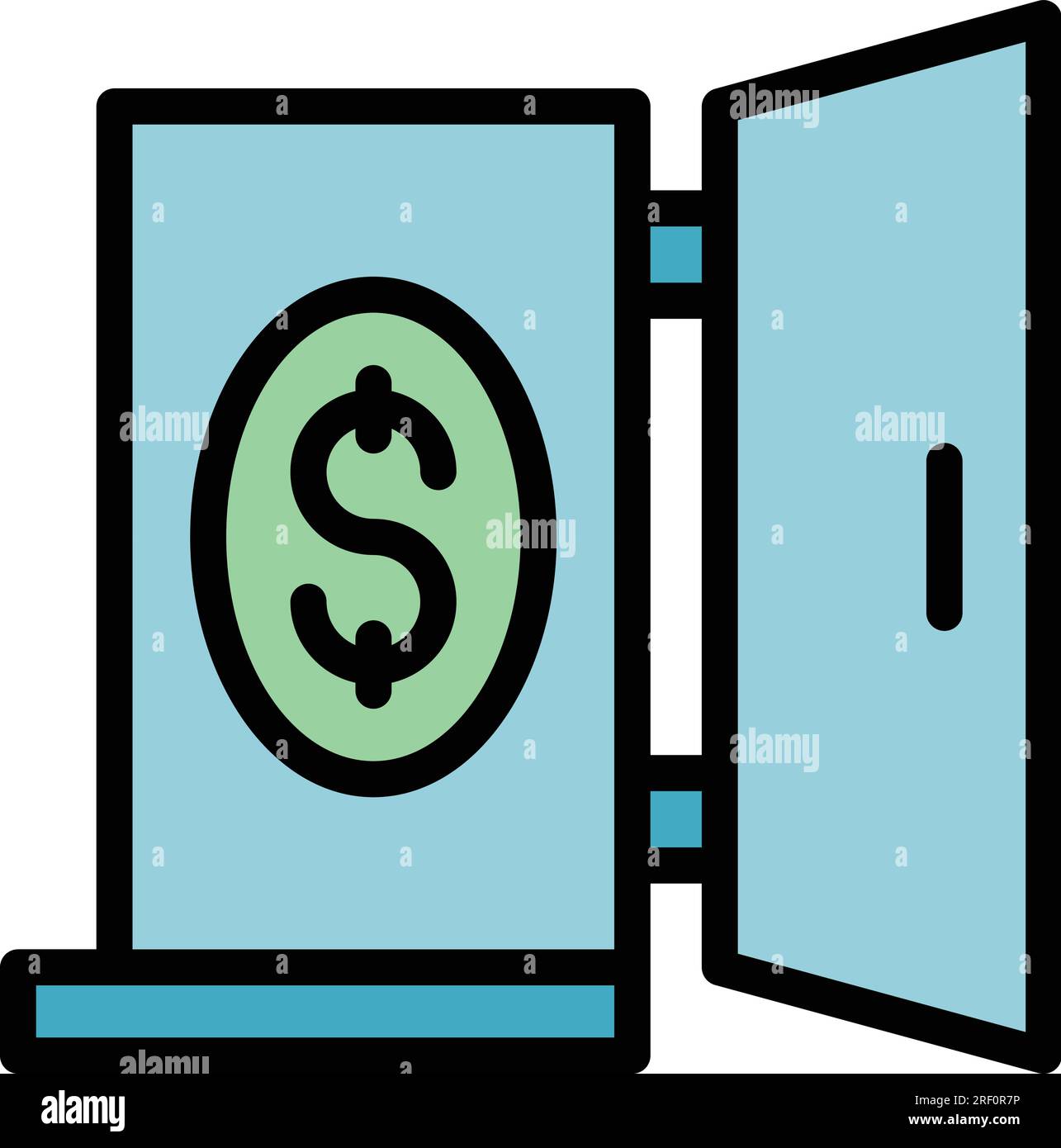 Laptop passive income icon hi-res stock photography and images - Alamy