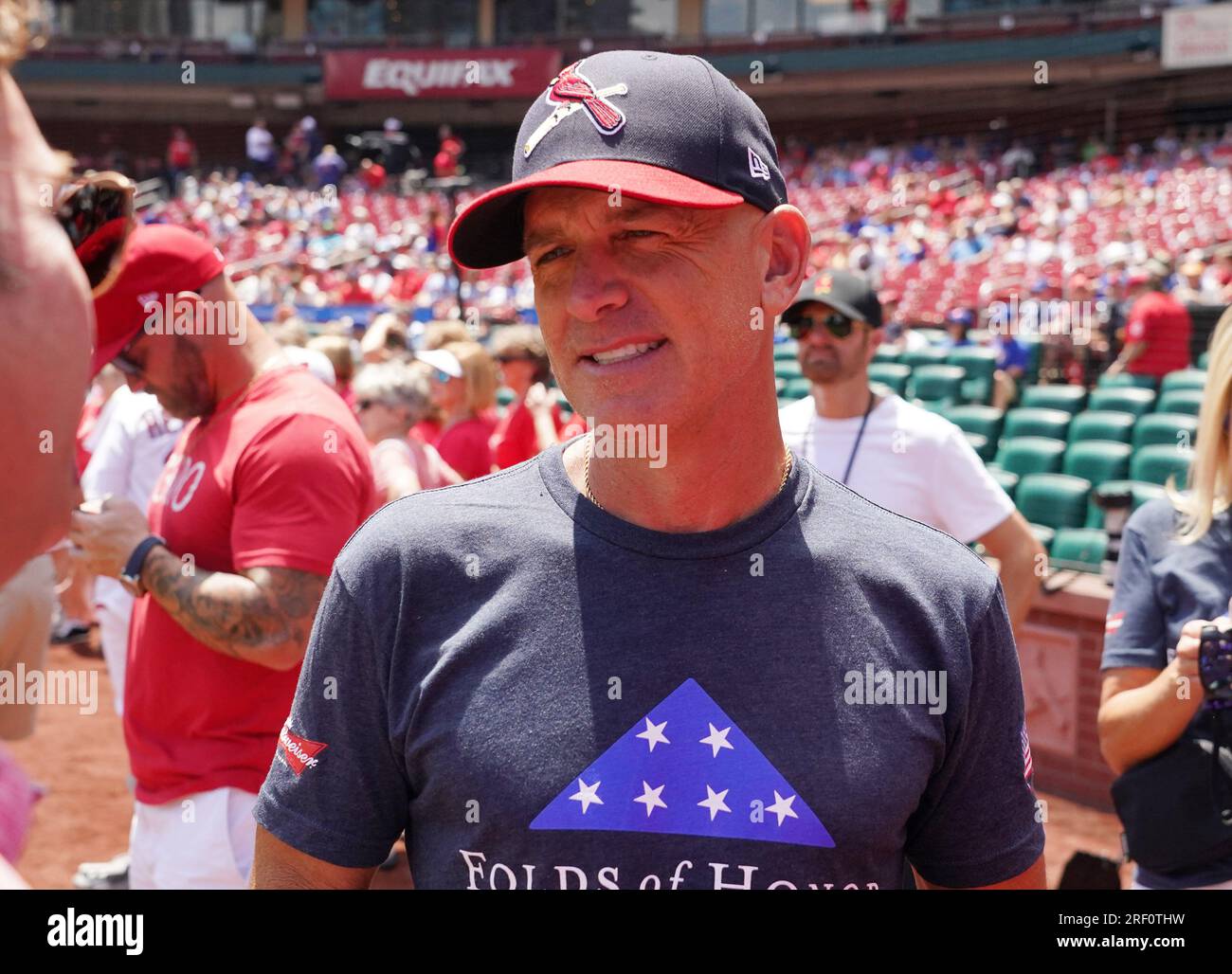 St. Louis, United States. 30th July, 2023. Folds of Honor Founder and ...