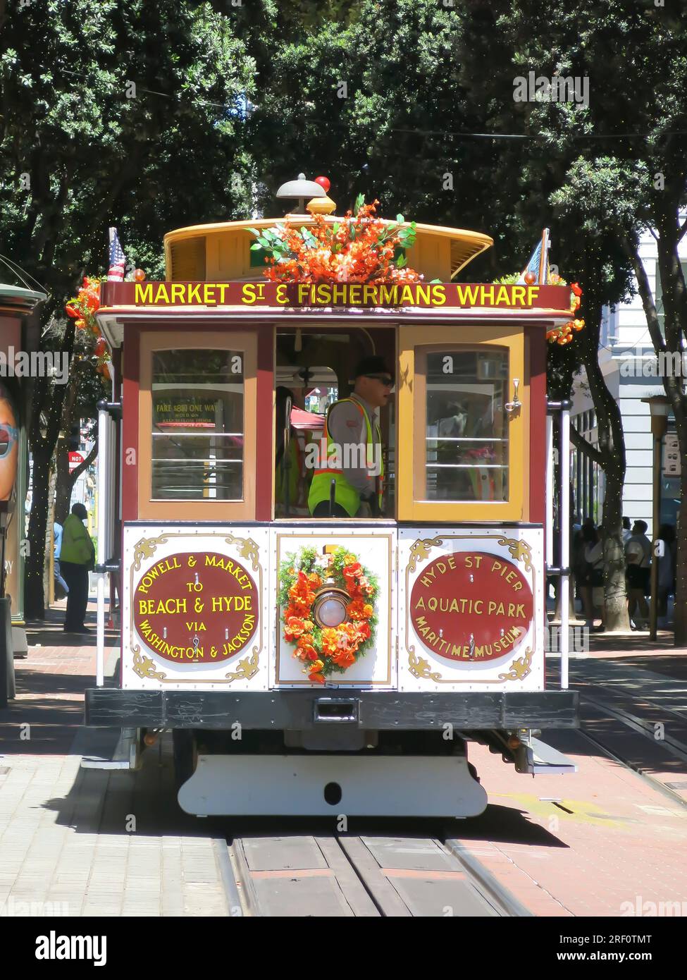 Cable Car, PowellMarket Street, San Francisco Stock Photo Alamy