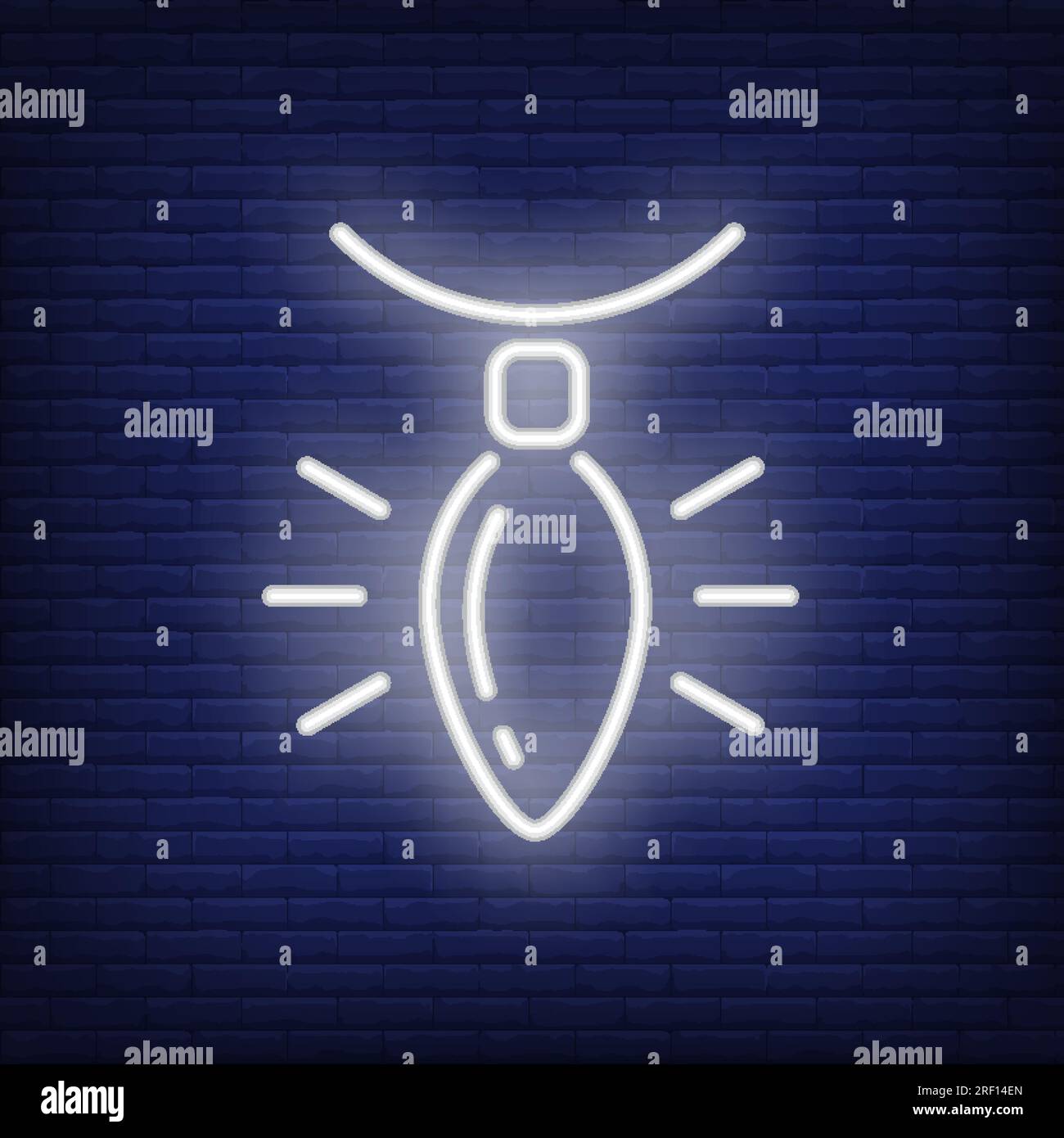 Retro lamp neon sign Stock Vector Image & Art - Alamy