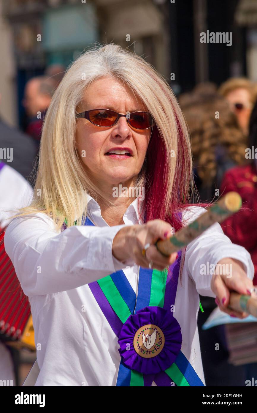 Westrefelda Morris at the Rochester Sweeps festival Stock Photo Alamy